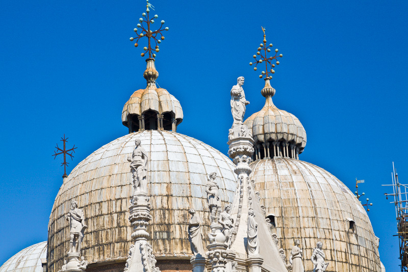 Due cupole semisferiche della Basilica di San Marco