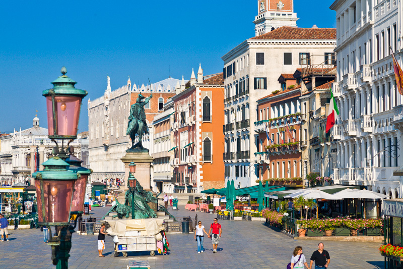 Lampione in Riva degli Schiavoni